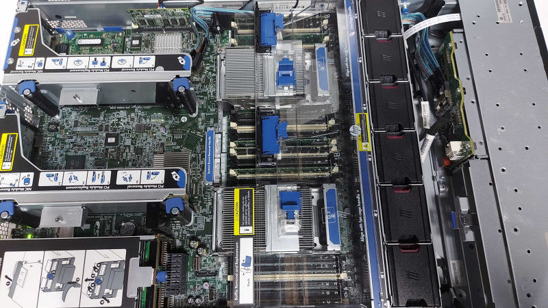 HP Proliant DL380p Gen8 2x Xeon E5-2630 V2 @ 2.60ghz / 64gb ram / P420i raid #