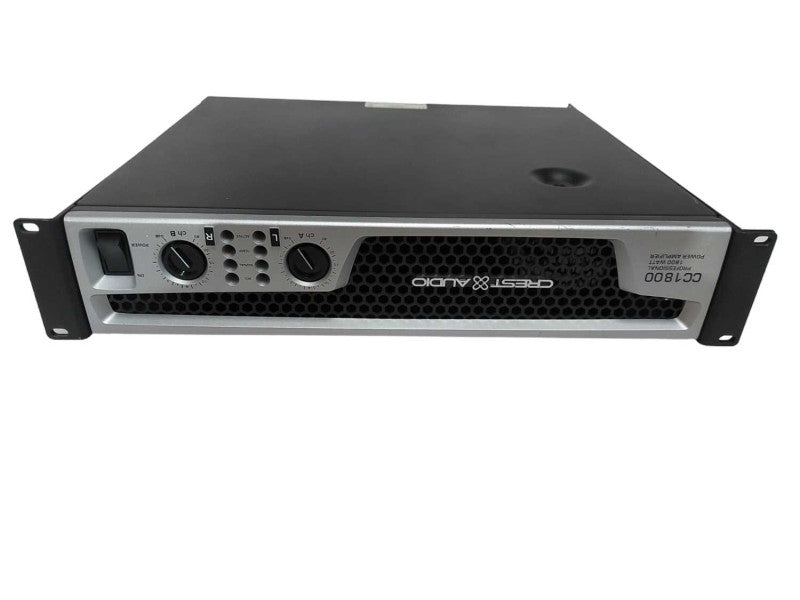 Crest Audio CC 1800 Professional Power Audio Amplifier - READ #
