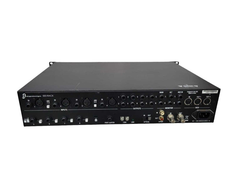 Digidesign 003 Rack 4 input Audio Interface !
