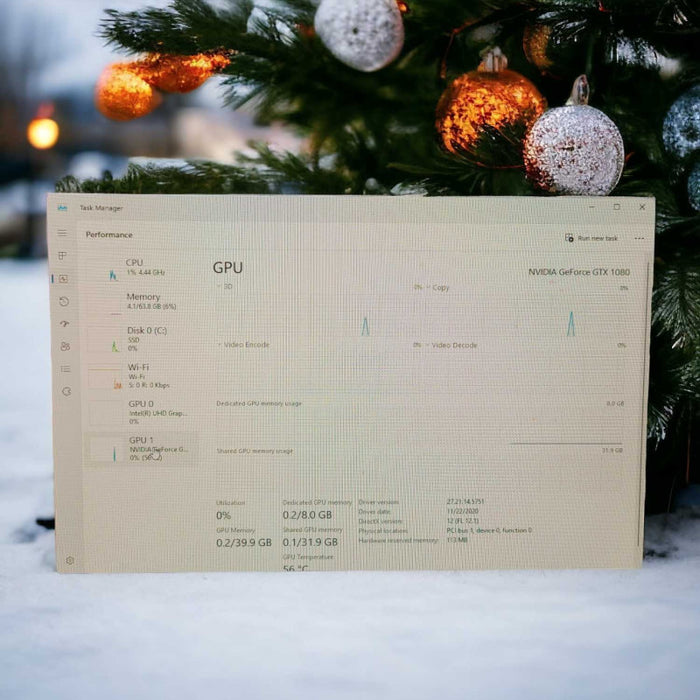 DELL XPS 8930 i7-8700 @3.20GHz 64GB RAM 512GB NVME GTX 1080 -
