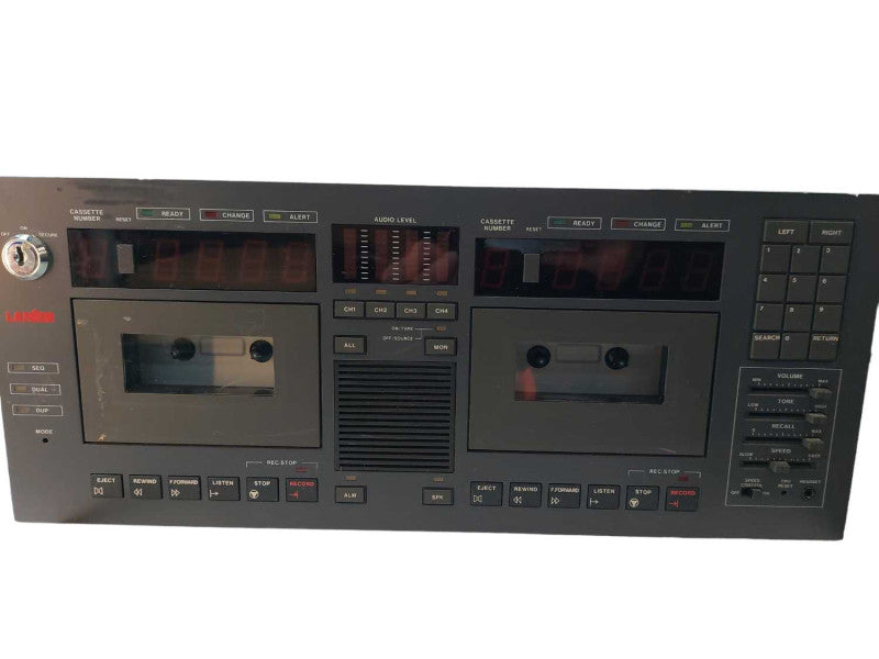 Lanier Model: LCR-5 Dual Cassette Recorder  =