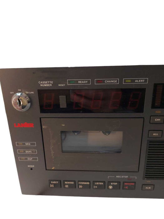 Lanier Model: LCR-5 Dual Cassette Recorder  =