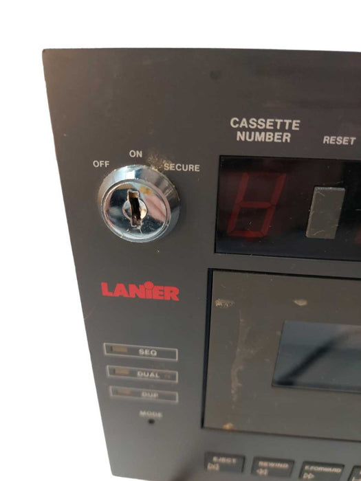Lanier Model: LCR-5 Dual Cassette Recorder  =