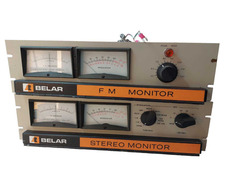 BELAR FM Monitor & Stereo Monitor Model: FMS-1 & FMM-1 =