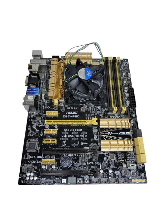 Intel Core i7-4770 @ 3.4Ghz | ASUS Z87-Pro | 16GB DDR3 RAM + I/O Plate %