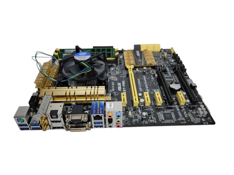 Intel Core i7-4770 @ 3.4Ghz | ASUS Z87-Pro | 16GB DDR3 RAM + I/O Plate %