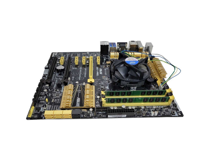 Intel Core i7-4770 @ 3.4Ghz | ASUS Z87-Pro | 16GB DDR3 RAM + I/O Plate %
