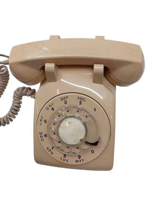 ITT Rotary Dial Telephone Biege Northern Telecom G-Type =
