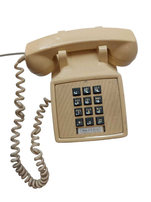 ITT Northern Telecom Push Button Telephone Beige  =