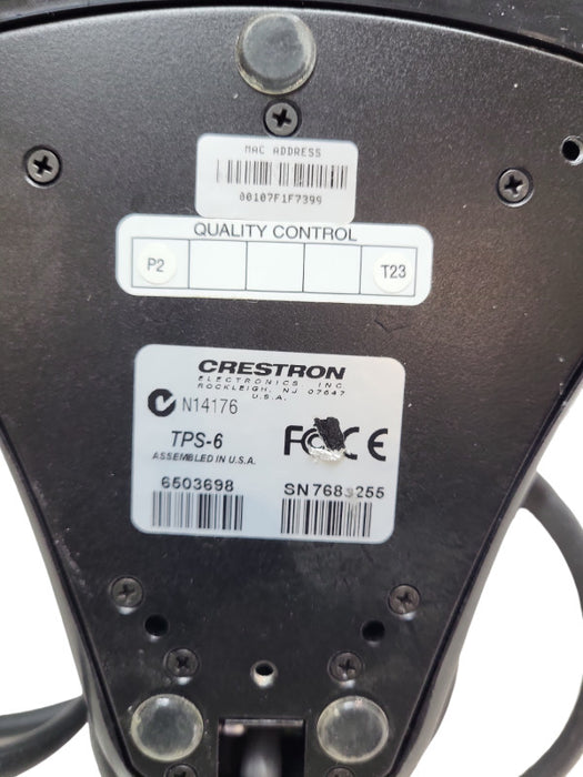 Crestron TPS-6 Wireless Touchscreen Remote Control &