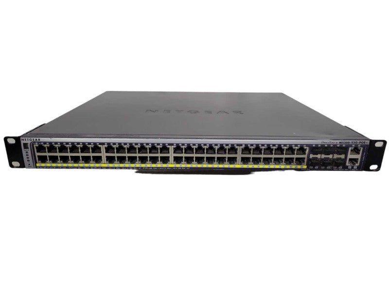 Netgear ProSAFE M5300-52G-POE+  48-Port PoE+ Stackable Manage Switch !