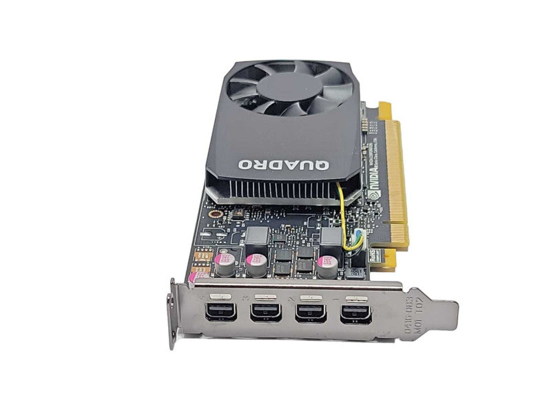 NVIDIA Quadro P1000 4GB GDDR5 PCI GPU 4x Mini DisplayPort Low Profile _