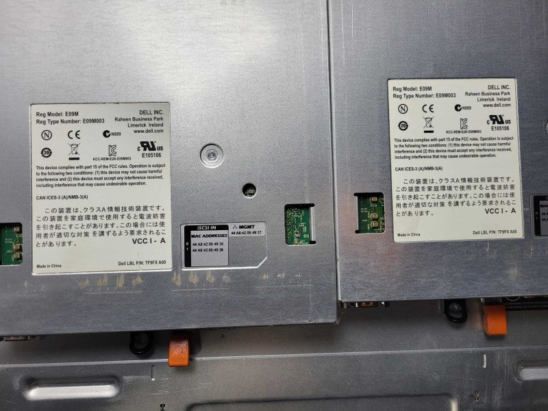 Dell EqualLogic PS4210 12 BAY, 2x 03KKYP Controller module 19, 2x PSU, No HDD $