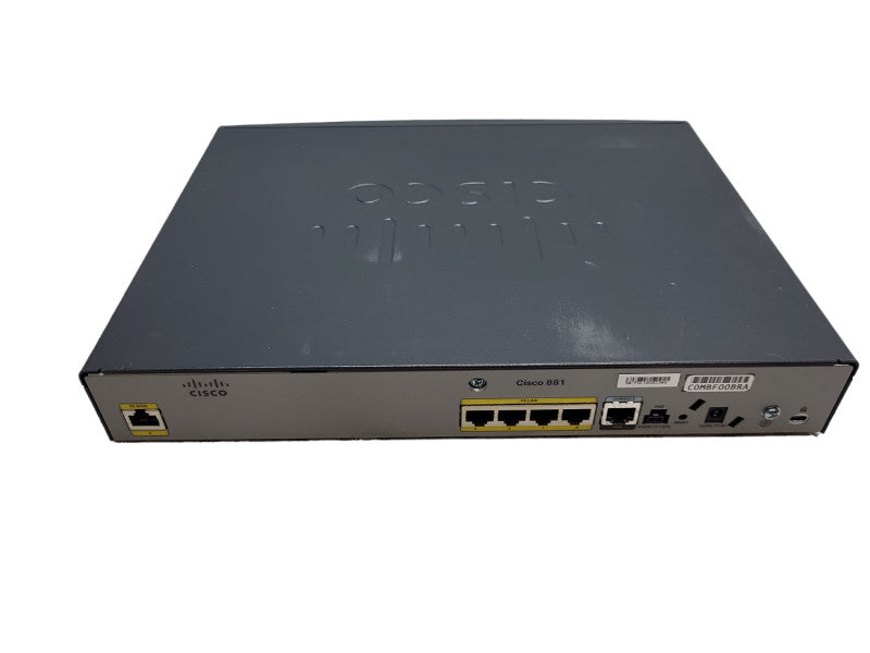 Cisco 800 Series / 881 4-Port 10/100 Wired Router CISCO881 &