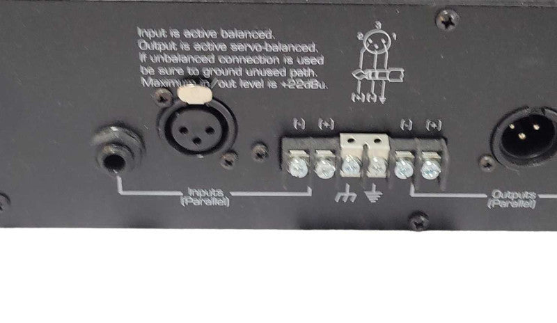 Ashly GQX Series 3101 Third Octave Graphic Equalizer, READ _
