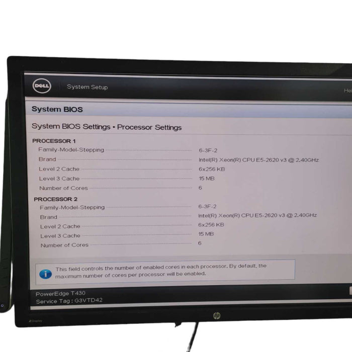 DELL PowerEdge T430 2x Intel Xeon E5-2620 v3 @2.40GHz 32GB RAM  -