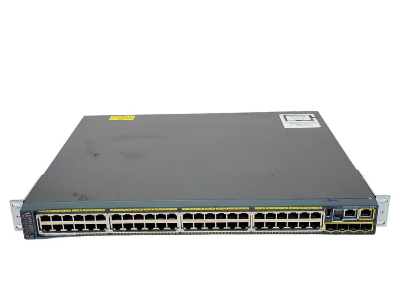 Cisco WS-C2960S-48LPS-L PoE 48-Port Gigabit 4x SFP Network switch _