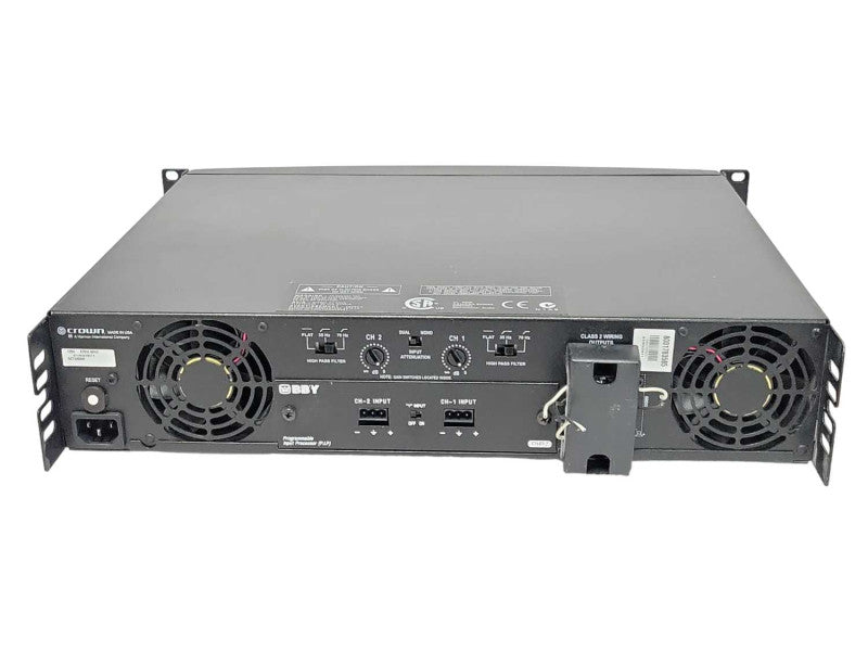 Crown CTs 600 2-Channel Rackmount Power Amplifier, READ _