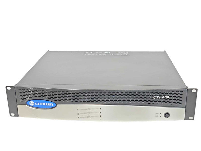 Crown CTs 600 2-Channel Rackmount Power Amplifier, READ _