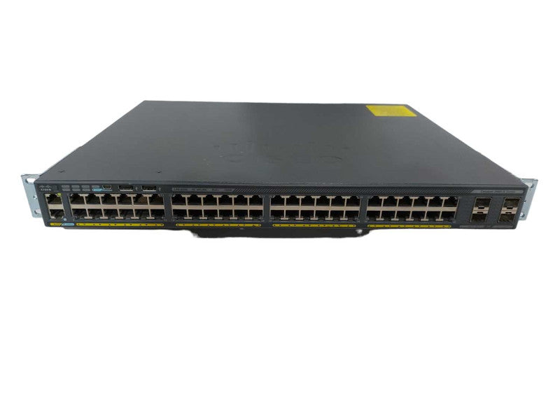 Cisco Catalyst C2960X-48FPS-L V06 740W poE Gigabit Network Switch #
