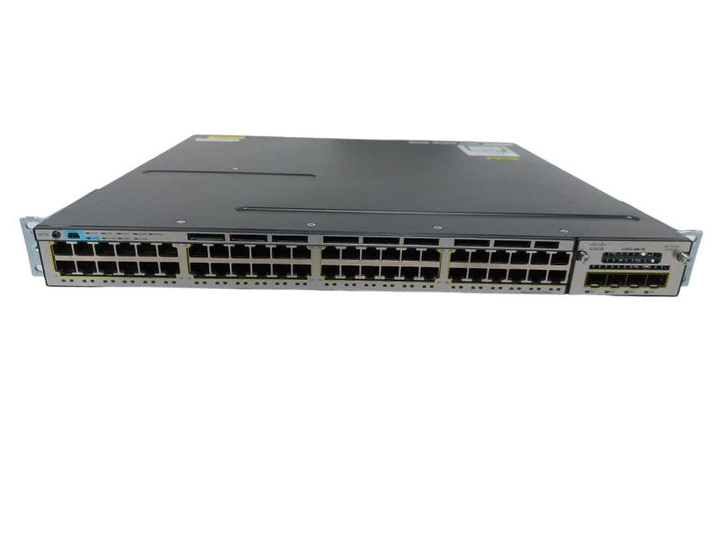 Cisco WS-C3750X-48T-L V05 48x port Gigabit Switch / GbE Module / Fact Reset #