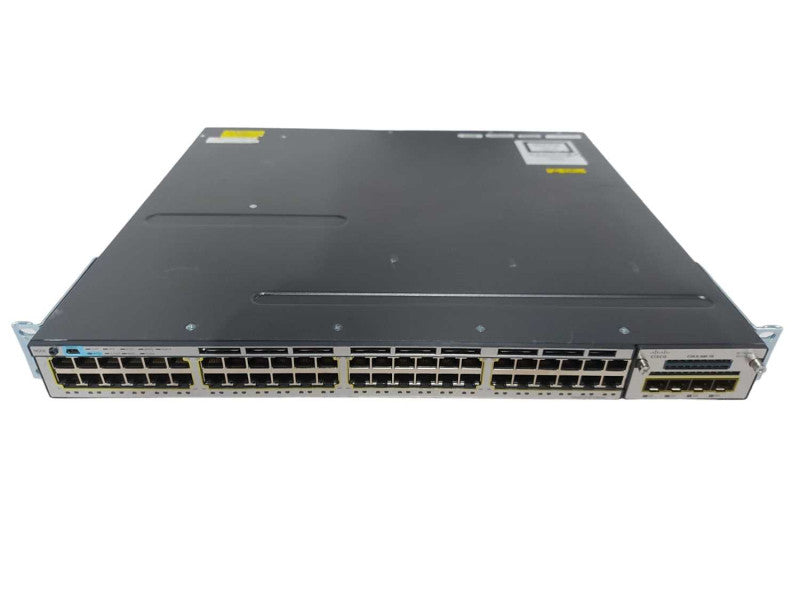 Cisco WS-C3750X-48T-L V05 48x port Gigabit Switch / GbE Module / Fact Reset #