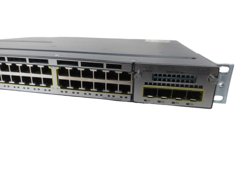 Cisco WS-C3750X-48T-L V05 48x port Gigabit Switch / GbE Module / Fact Reset #