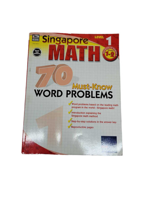 Singapore Math Grade 1-2 Level 1  %