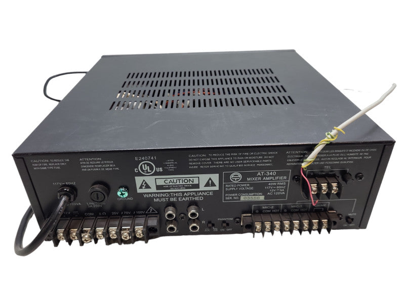 AudioTrak AT-340 Mixer Amplifier &