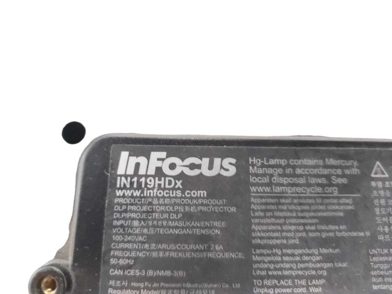 InFocus IN119HDx Projector 1080P Conference Room Projector - 912 hrs #