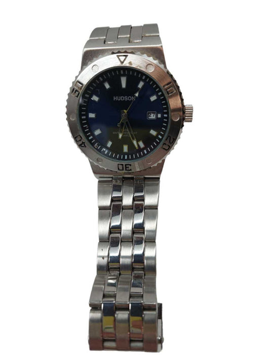 Hudson Stainless Steel Watch 6111 1ATM Water Resistant Japan Movement =