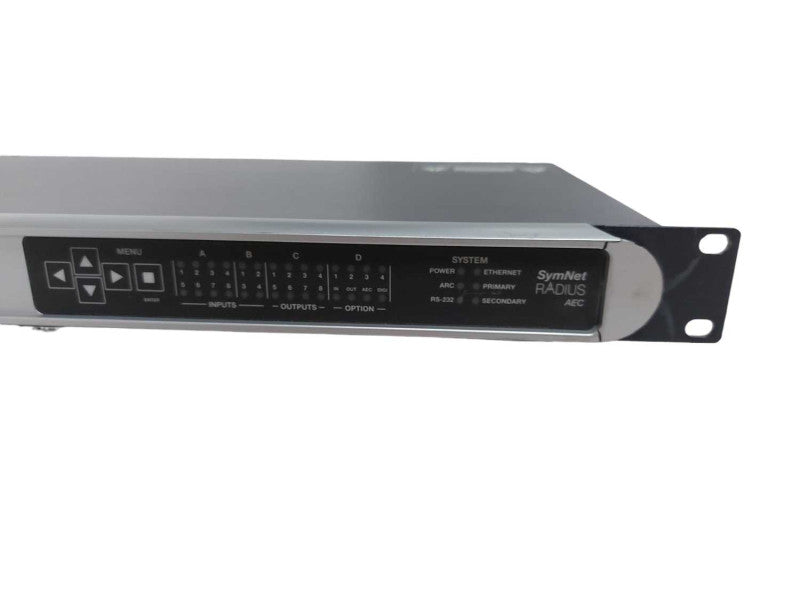 Symetrix Radius AEC - 8 AEC in, 8 out, Open Architecture Dante Scalable DSP #