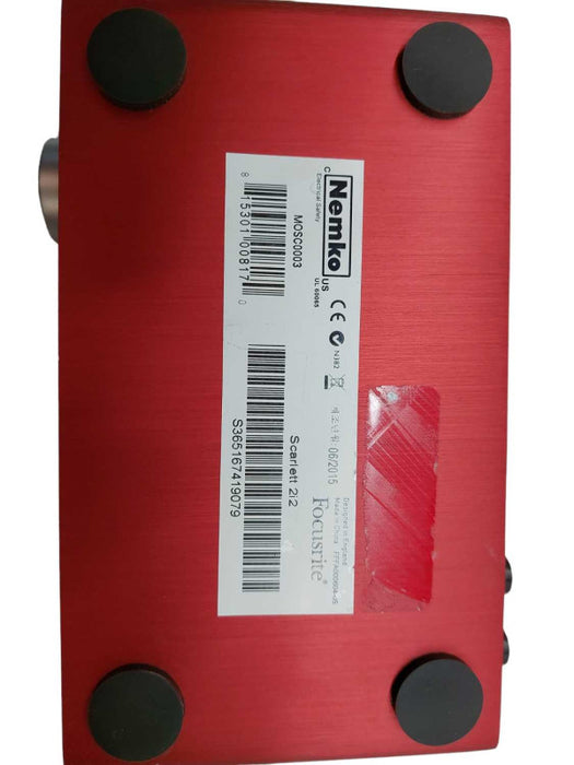 Nemko Focusrite Scarlet 2i2 Audio Interface â