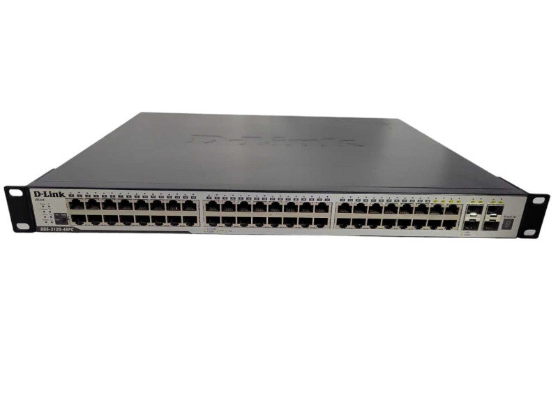 D-Link DGS-3120-48PC 48 Port Gig xStack Managed PoE Switch !