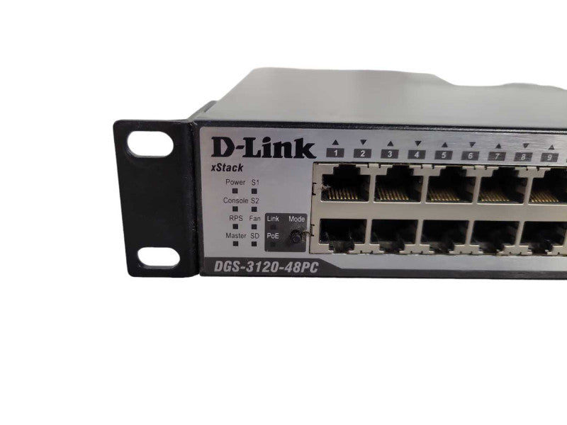 D-Link DGS-3120-48PC 48 Port Gig xStack Managed PoE Switch !