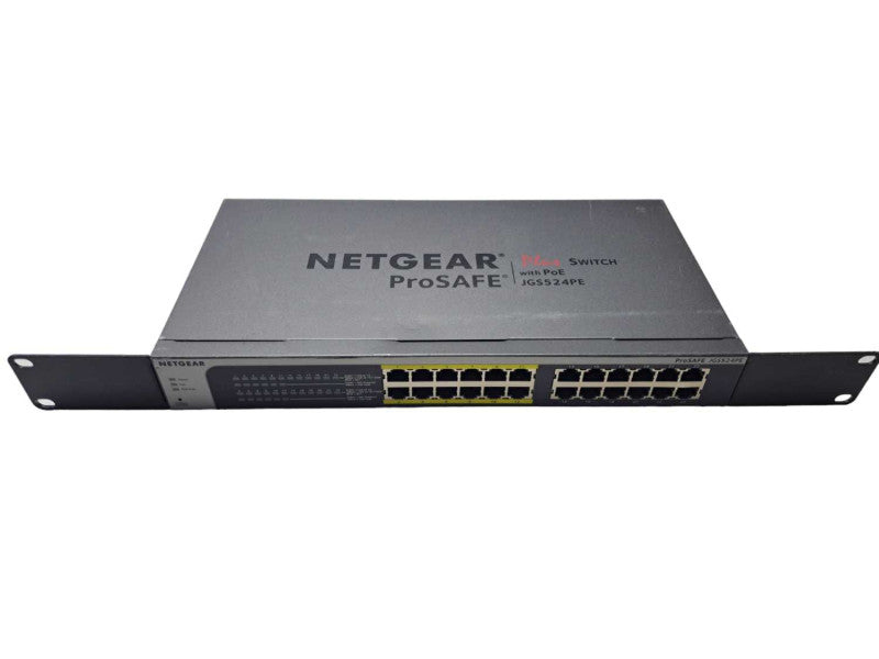 NETGEAR ProSafe Plus | 24-Port Gigabit PoE Ethernet Switch | JGS524PE )