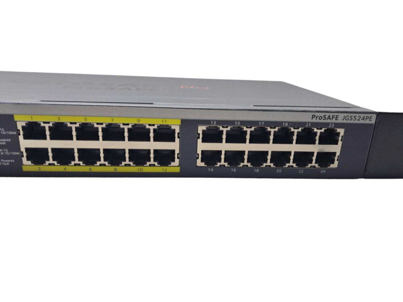 NETGEAR ProSafe Plus | 24-Port Gigabit PoE Ethernet Switch | JGS524PE )