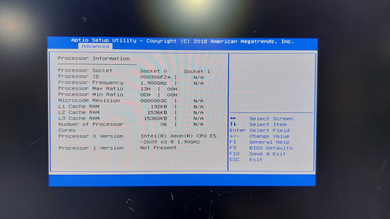 Cisco C220 M4 Xeon E5-2609 V3 @ 1.90ghz / 32gb ram / READ #