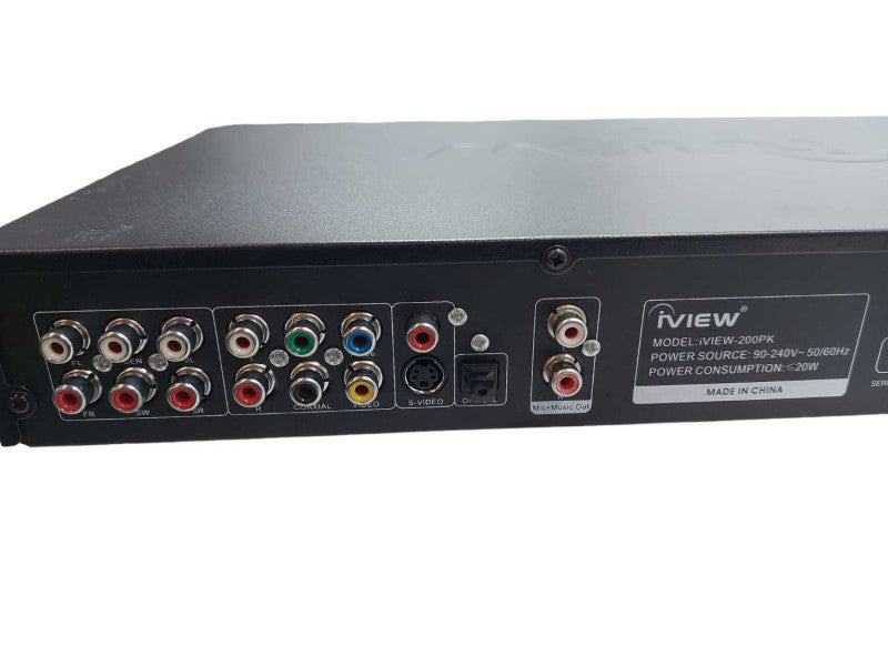 iView - 200PK Professional Karaoke Combo with 1 Dynamic Microphones =