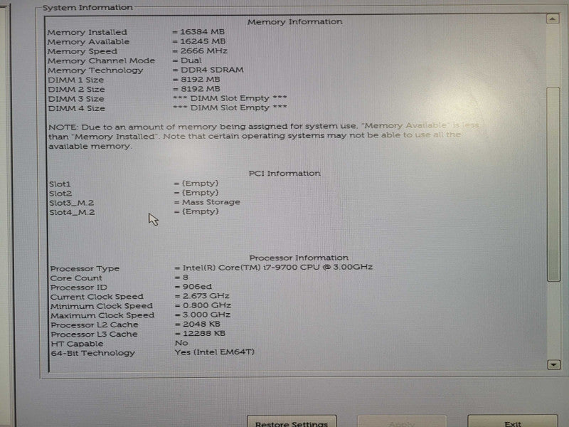 Dell Precision T3431 - Core i7-9700 @ 3.0 GHz | 16GB RAM | 1TB NVMe SSD !