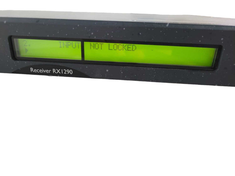Tandberg Ericsson RX1290 DVB-S/S2/ASI IRD RF Satellite SAT RECEIVER DECODER !