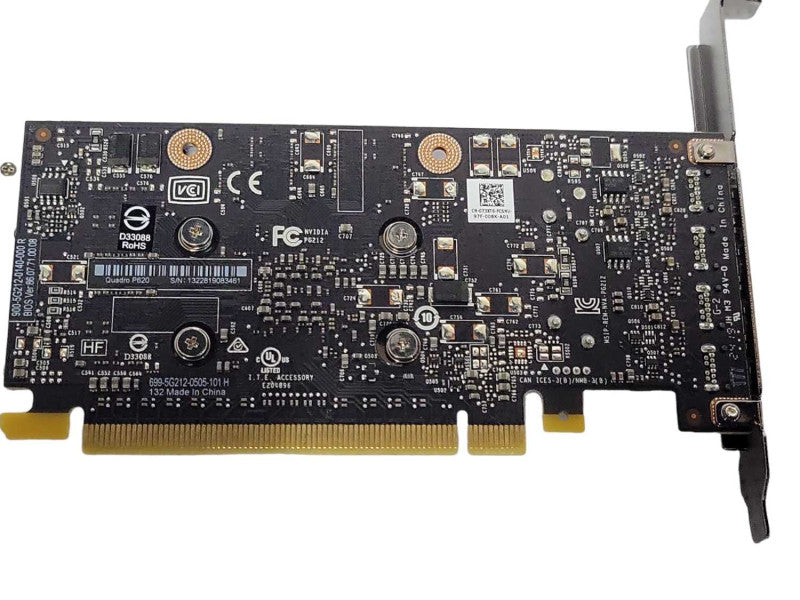 NVIDIA Quadro P620 2GB GDDR5 4x Mini DP Full Height Graphics Card _