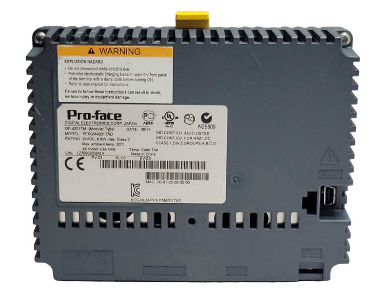 ProFace GP-4201 TM PFXGM4201TAD touch screen panel, READ _