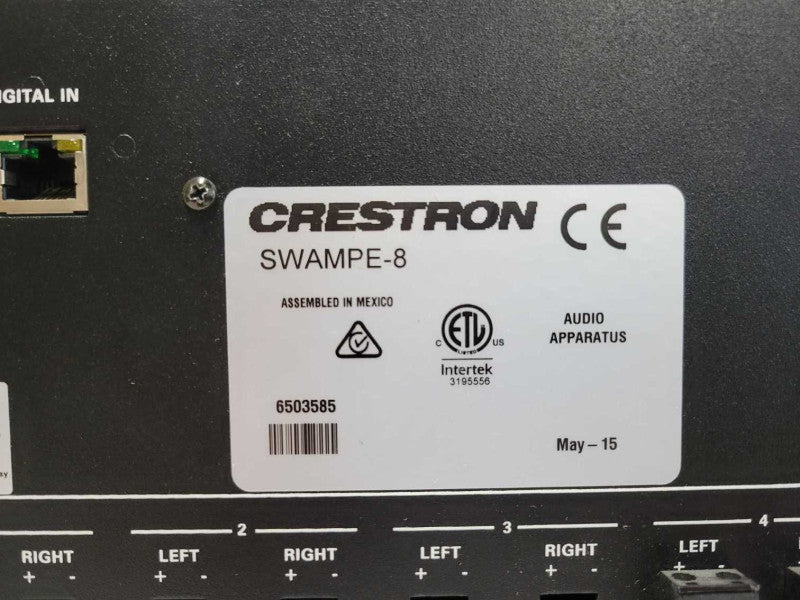 Crestron SWAMPE-8 Sonnex 8-Zone Multiroom Audio Expander - ASIS #