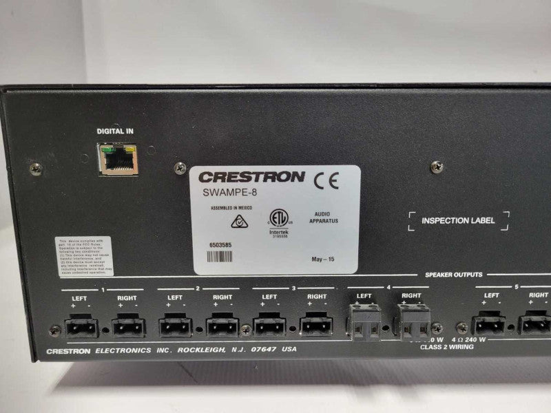 Crestron SWAMPE-8 Sonnex 8-Zone Multiroom Audio Expander - ASIS #
