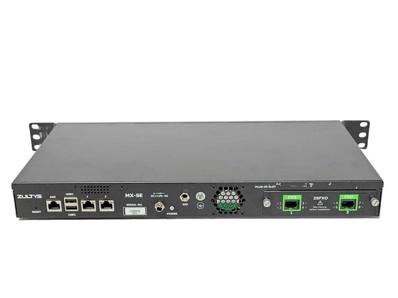 Zultys MX-SE Unified Communications IP PBX with Z8FXO Module, READ _