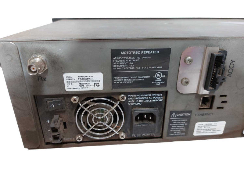 Motorola Xpr8300 MOTOTRBO Repeater AAM27QPR9JA7AN #