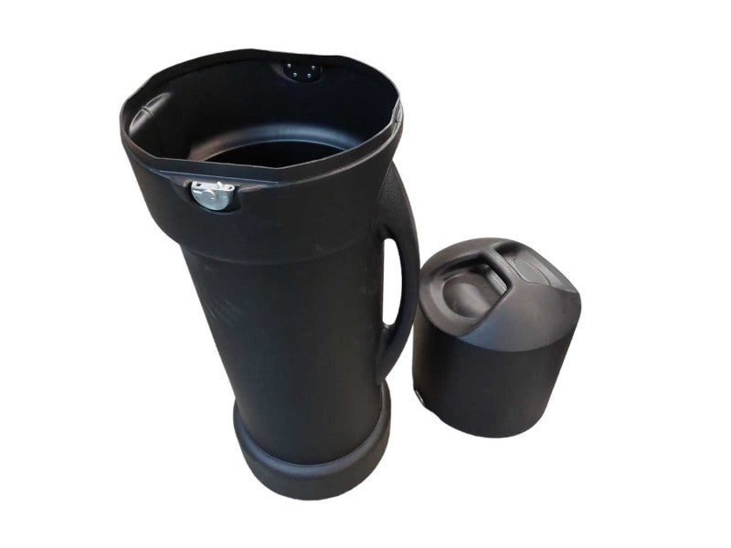 Large black rolling secure case ( empty ) =