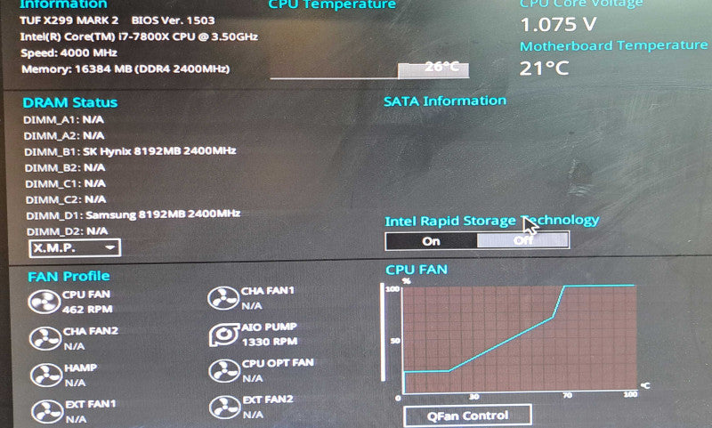 High End Custom PC | i7-7800X @ 3.50GHz 16GB DDR4 520W PSU No GPU