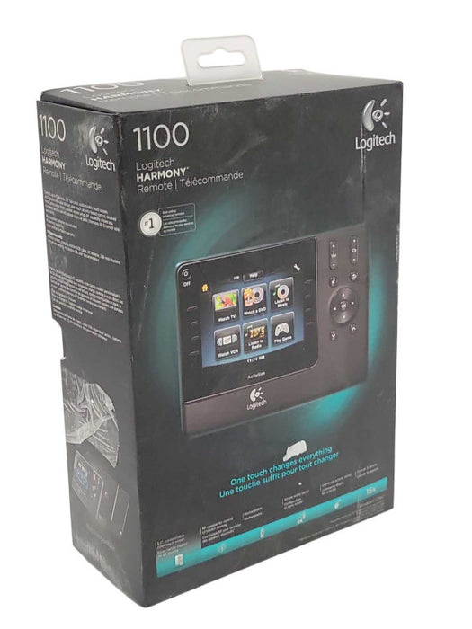 Logitech Harmony 1100 Universal Remote w/ Color Screen, READ _